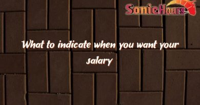 what to indicate when you want your salary 1474