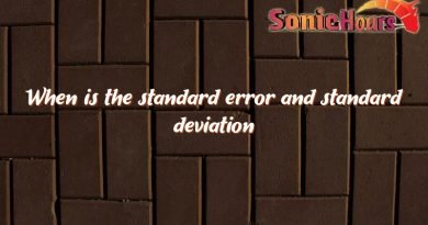 when is the standard error and standard deviation 4572