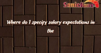 where do i specify salary expectations in the application 1502