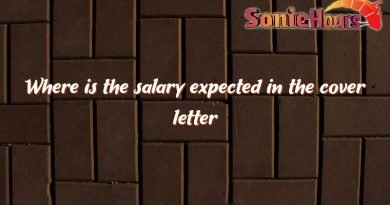 where is the salary expected in the cover letter 961