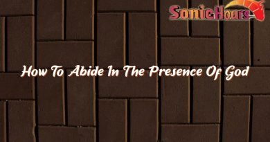 how to abide in the presence of god 35374