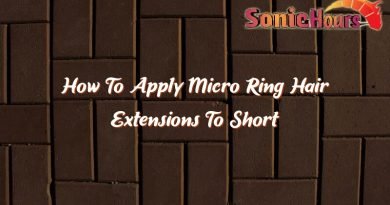 how to apply micro ring hair extensions to short hair 35416