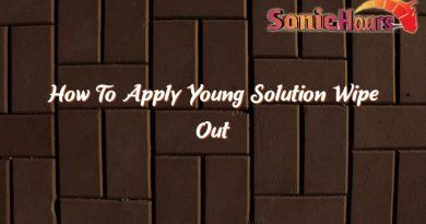 how to apply young solution wipe out 35418