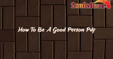 how to be a good person pdf 35445