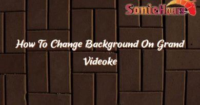 how to change background on grand videoke 35664