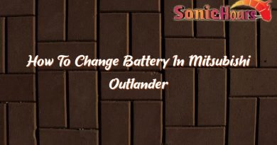 how to change battery in mitsubishi outlander 35673