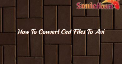 how to convert ced files to avi 35746