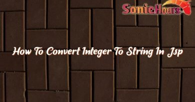 how to convert integer to string in jsp 35750