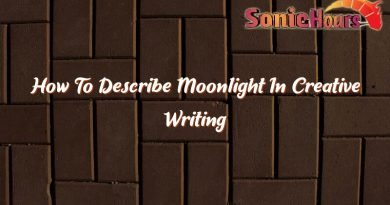how to describe moonlight in creative writing 35852