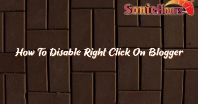 how to disable right click on blogger 35861