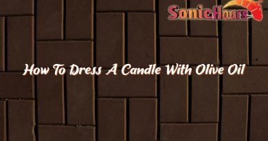 how to dress a candle with olive oil 35951