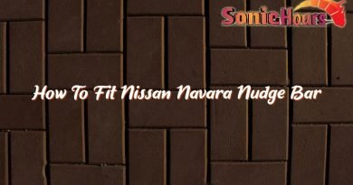 how to fit nissan navara nudge bar 36005