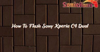 how to flash sony xperia c4 dual 36035