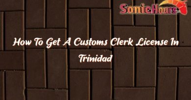 how to get a customs clerk license in trinidad 36050