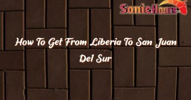 how to get from liberia to san juan del sur 36142
