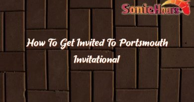 how to get invited to portsmouth invitational 36160