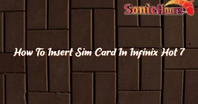 how to insert sim card in infinix hot 7 36366