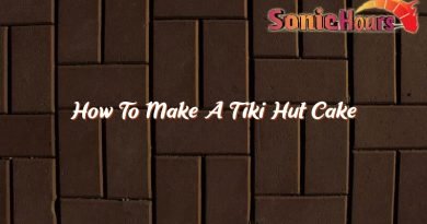 how to make a tiki hut cake 36430