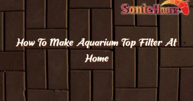 how to make aquarium top filter at home 36456