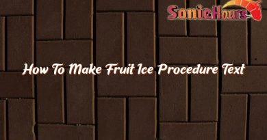 how to make fruit ice procedure text 36925