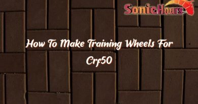 how to make training wheels for crf50 36962
