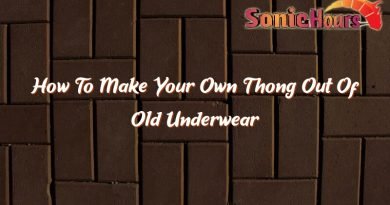 how to make your own thong out of old underwear 36970