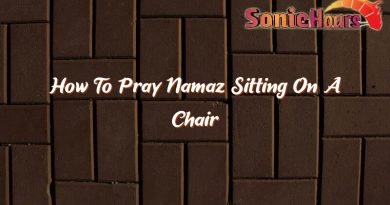 how to pray namaz sitting on a chair 37121