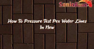 how to pressure test pex water lines in new construction 37133