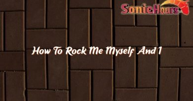 how to rock me myself and i 37292