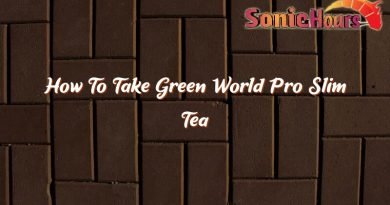 how to take green world pro slim tea 37450