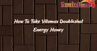 how to take vitamax doubleshot energy honey 37458