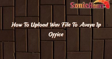 how to upload wav file to avaya ip office 37558