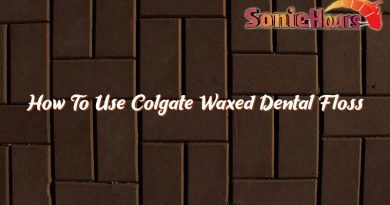 how to use colgate waxed dental floss 37588