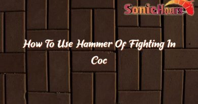 how to use hammer of fighting in coc 37624